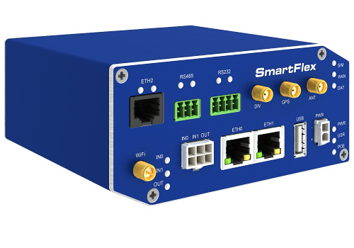 SmartFlex, AUS/NZ, 3x Ethernet, 1x RS232, 1x RS485, Wi-Fi, Metal, International Power Supply (EU, US, UK, AUS)